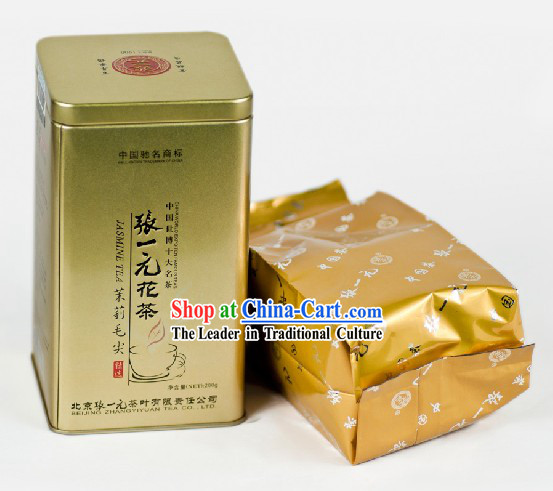 Chinese Zhang Yiyuan Mao Jian Jasmine Tea in Gift Package