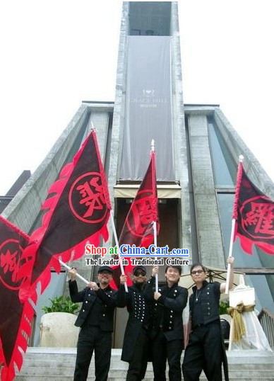 Traditional Chinese Large Triangle Flag