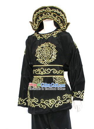 Chinese Peking Opera Solider Costumes Full Set