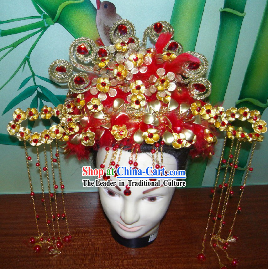 Ancient Royal Wedding Bride Phoenix Hat