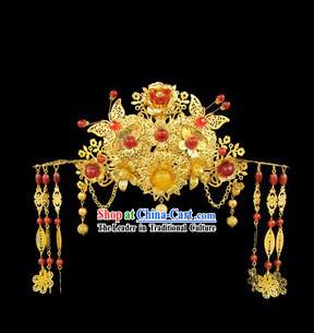 Ancient Chinese Wedding Headpiece Set