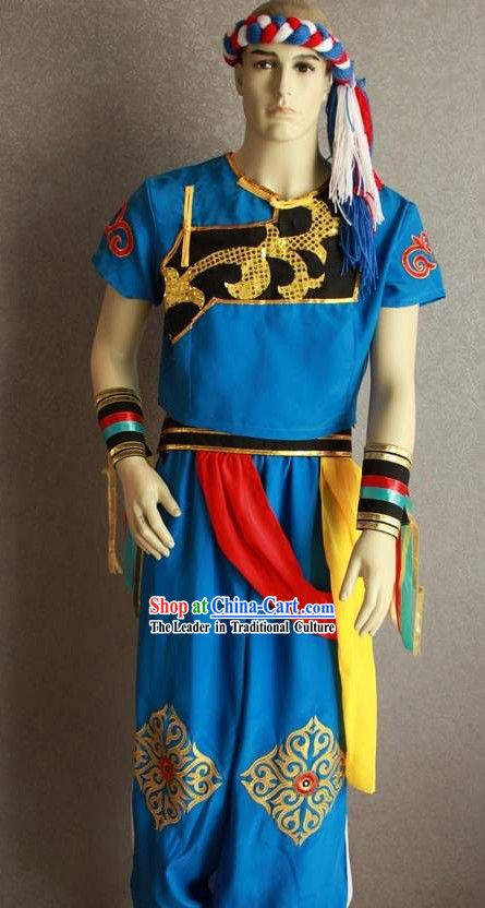 Chinese Minority Dance Costumes for Men