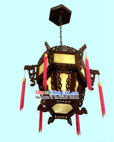 Traditional Chinese Palace Wooden Lantern