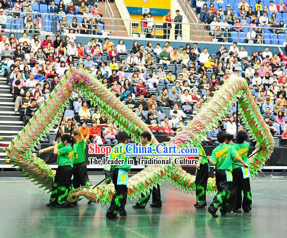 Illuminated Dragon Dance Equipment Costumes Complete Set