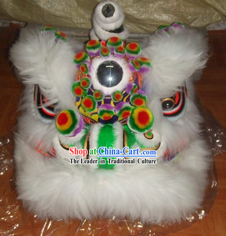 Traditional Chinese Handmade Sheep Wool Lion Head