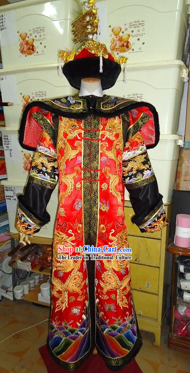 Ancient Chinese Empress Wedding Dress Complete Set