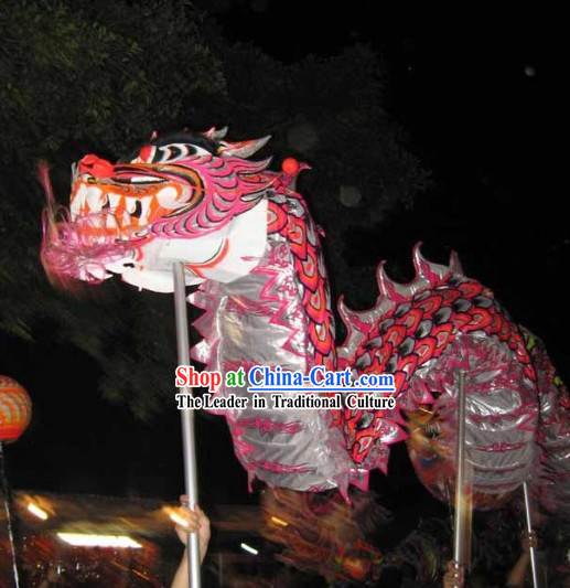 Adult Size Glowing in Dark Dragon Dance Costumes Complete Set