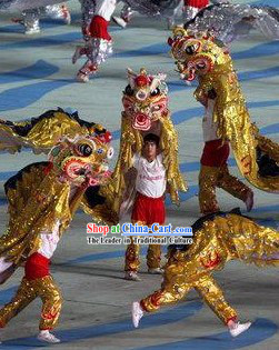 Peking Olympic Games Kylin Dancing Costumes Complete Set