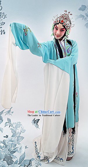 Beijing Opera Hua Dan Long Sleeve Costumes