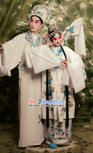 The Peacock Flying Southeast Opera Actor and Actress Costumes and Hats