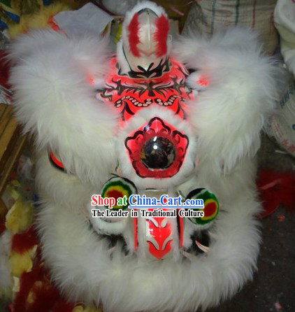 Supreme Business Opening and Collection Hok San Lion Dance Costume Complete Set