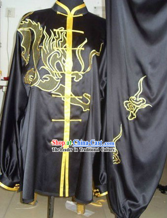 Changquan Long Fist Dragon Silk Performance Uniform for Men