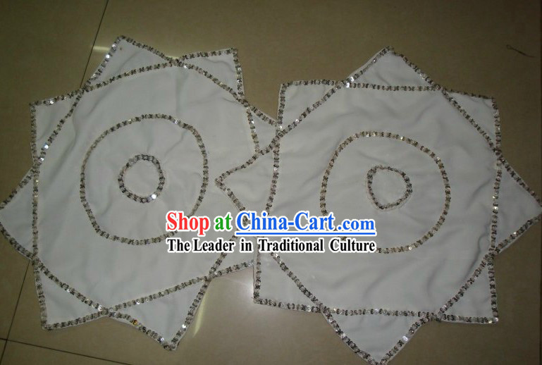 Traditional Chinese White Dance Handkerchief