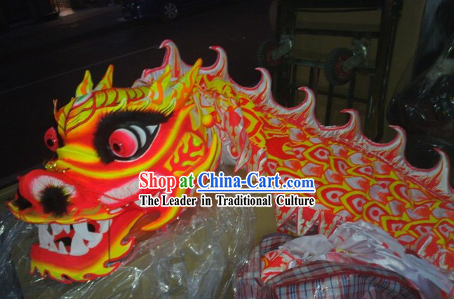 Glow in the Dark Luminous Dragon Dancing Costume Complete Set