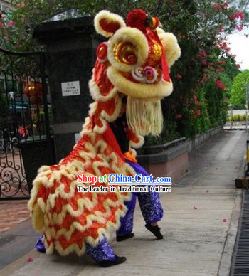 Supreme Opening and Celebration Lion Dance Costume Complete Set