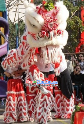 Happy Event Celebration or Display Lion Dance Costume Complete Set