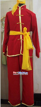 Traditional Chinese Dragon Dancer Costume for Men