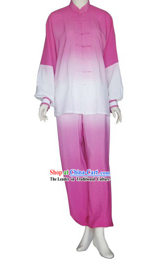 Traditional Chinese Color Transition Kung Fu and Tai Chi Uniform