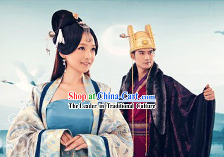 Ancient Chinese Emperor and Empress Costumes and Hats