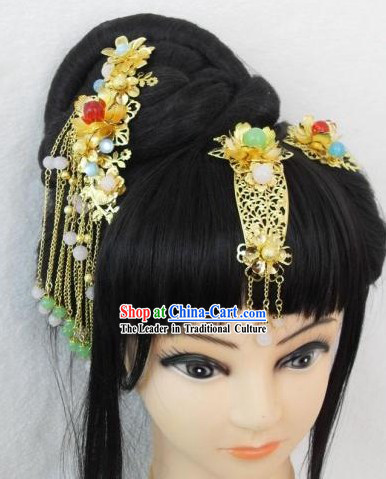 Ancient Chinese Handmade Hair Accessories and Hairpins