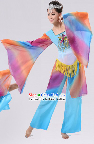 Chinese Classical Stage Performance Dance Costumes for Women