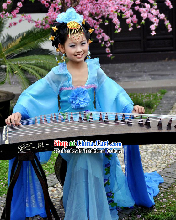 Ancient Chinese Musician Costumes for Kids