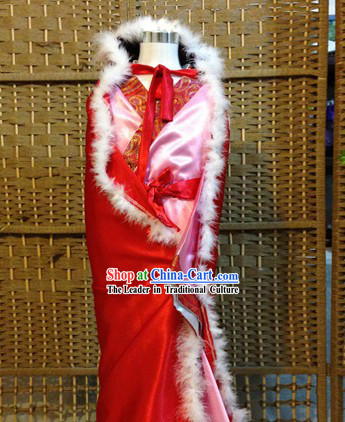 Traditional Chinese Zhao Jun Chu Cai Clothes Outfit Complete Set for Women