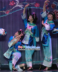 Chinese Folk Dance Costumes for Women