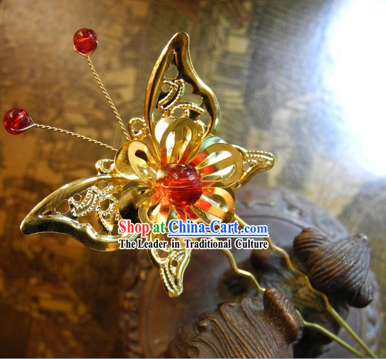 Handmade Traditional Chinese Butterfly Hair Accessories