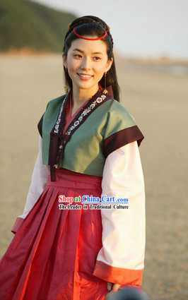 Ancient Korean Film Costume Complete Sets for Women