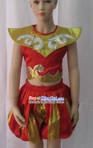 Traditional Chinese Dance Costumes for Kids