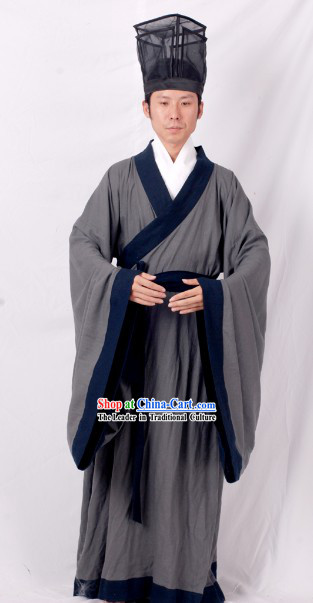 Su Shi Su Dongpo The Chinese Renaissance Man Clothing and Hat Complete Set