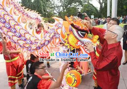 Big Ceremony Opening Supreme Luminous Dragon Dancing Costume Complete Set
