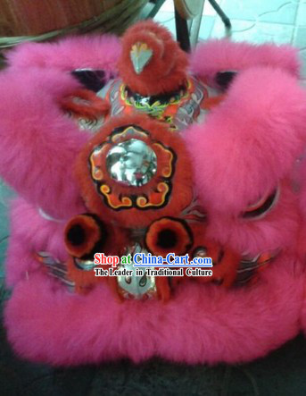 Traditional Chinese Hok San Lion Dance Clothes Complete Set