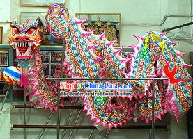 Professional Luminous Dragon Dance Costume for 9-10 Adults