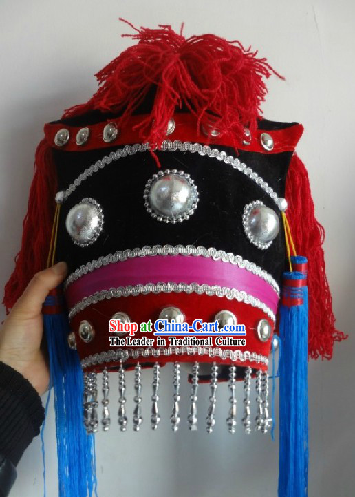 Chinese Yi Minority Dancing Hat for Women