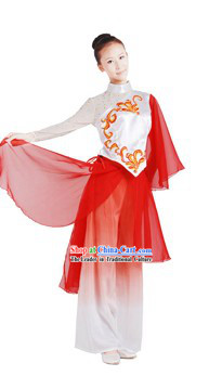 Chinese Yangge Folk Dancing Costume for Women