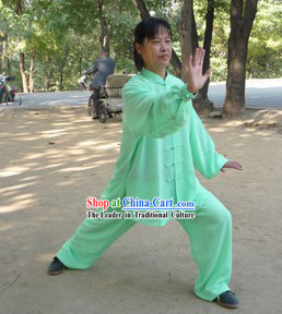 Traditional Chinese Silk Kung Fu Classes Uniform