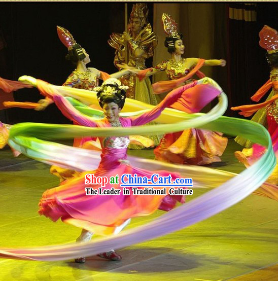Li Yugang Australia Sydney Stage Performance Ribbon Dancing Costume for Women