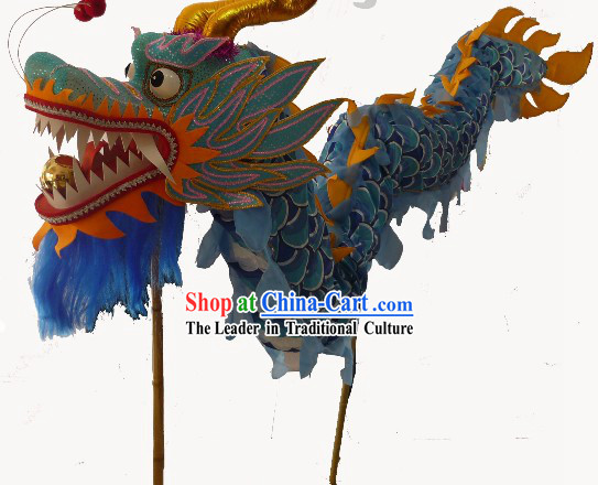 Traditional Chinese Dragon Dance Costumes for Three or Four Adults