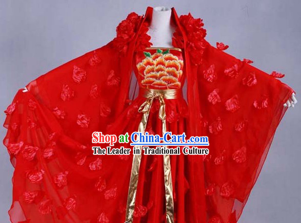 Li Yugang Yang Guifei Tang Dynasty Empress Style Costumes for Women
