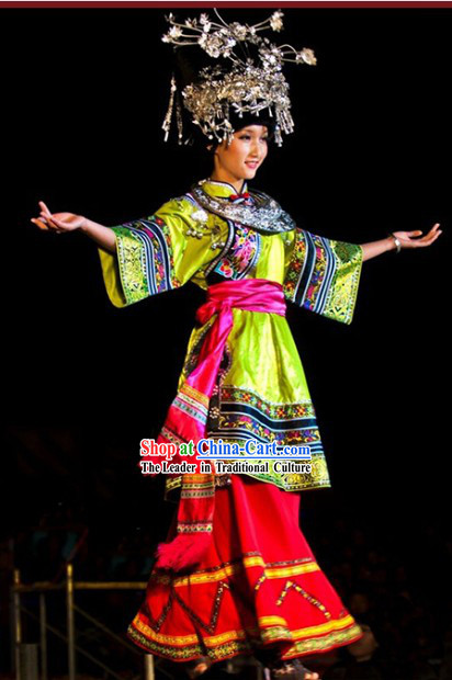 Traditional Chinese Miao Clothing for Women