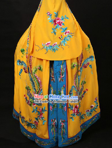 Phoenix Embroidery Empress Cape Mantle