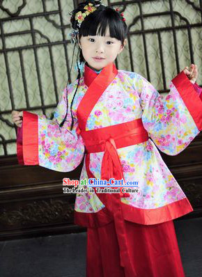 Traditional Chinese Clothes for Little Girls