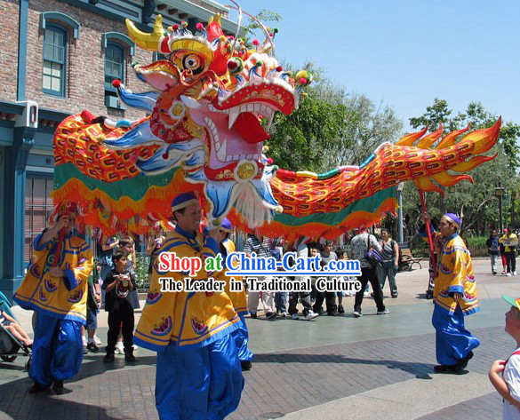 Holiday Parade Celebration Southern Dragon Dance Costumes Complete Set