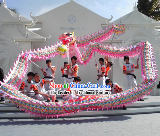 Grand Opening and International Competition Top Luminous Dragon Dance Costumes Complete Set