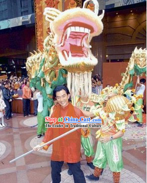 Supreme Best Shopping Mall Opening Festival Celebration Dragon Dance Costumes Complete Set