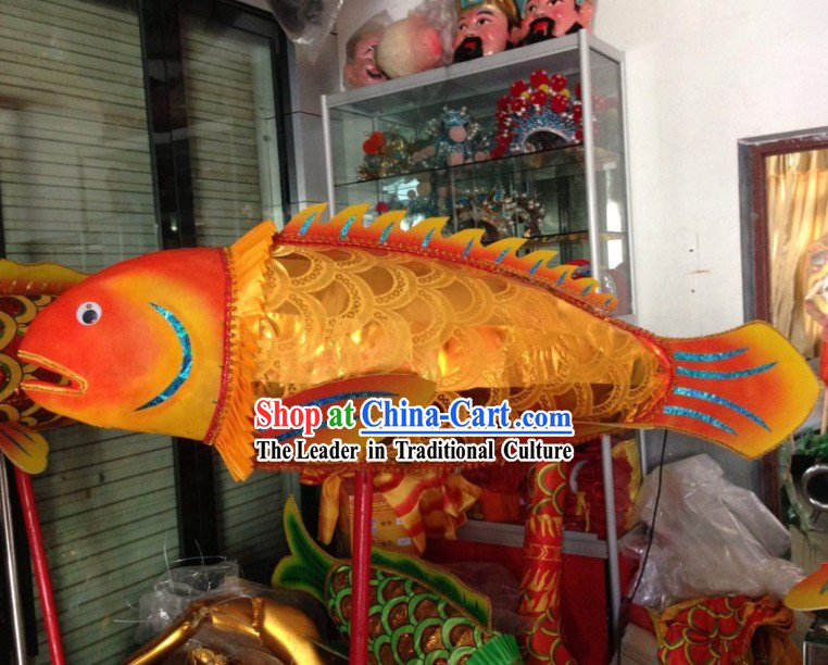 Traditional Chinese Lunar New Year Display Carp Dance Costume