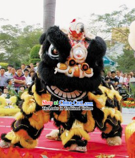 Professional Performance and Competition Top Lion Dance Costumes Complete Set