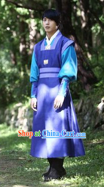 Ancient Korean The Musketeer Swordmen Costumes Complete Set